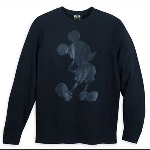 DISNEY GOLD BLACK PULLOVER SWEATSHIRT - UNISEX